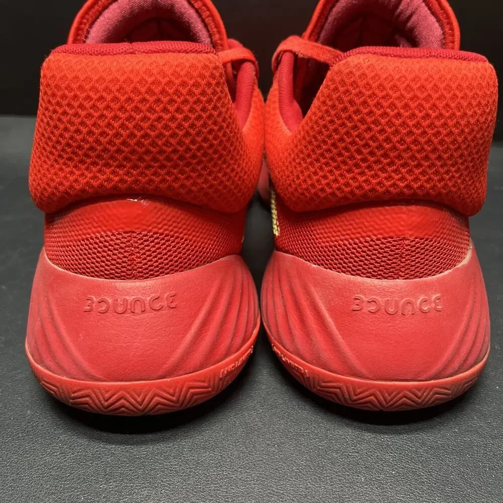 Adidas D.O.N. Issue 1 Iron Spider Marvel Red Gold Men's Size 13 EG0490 Spiderman